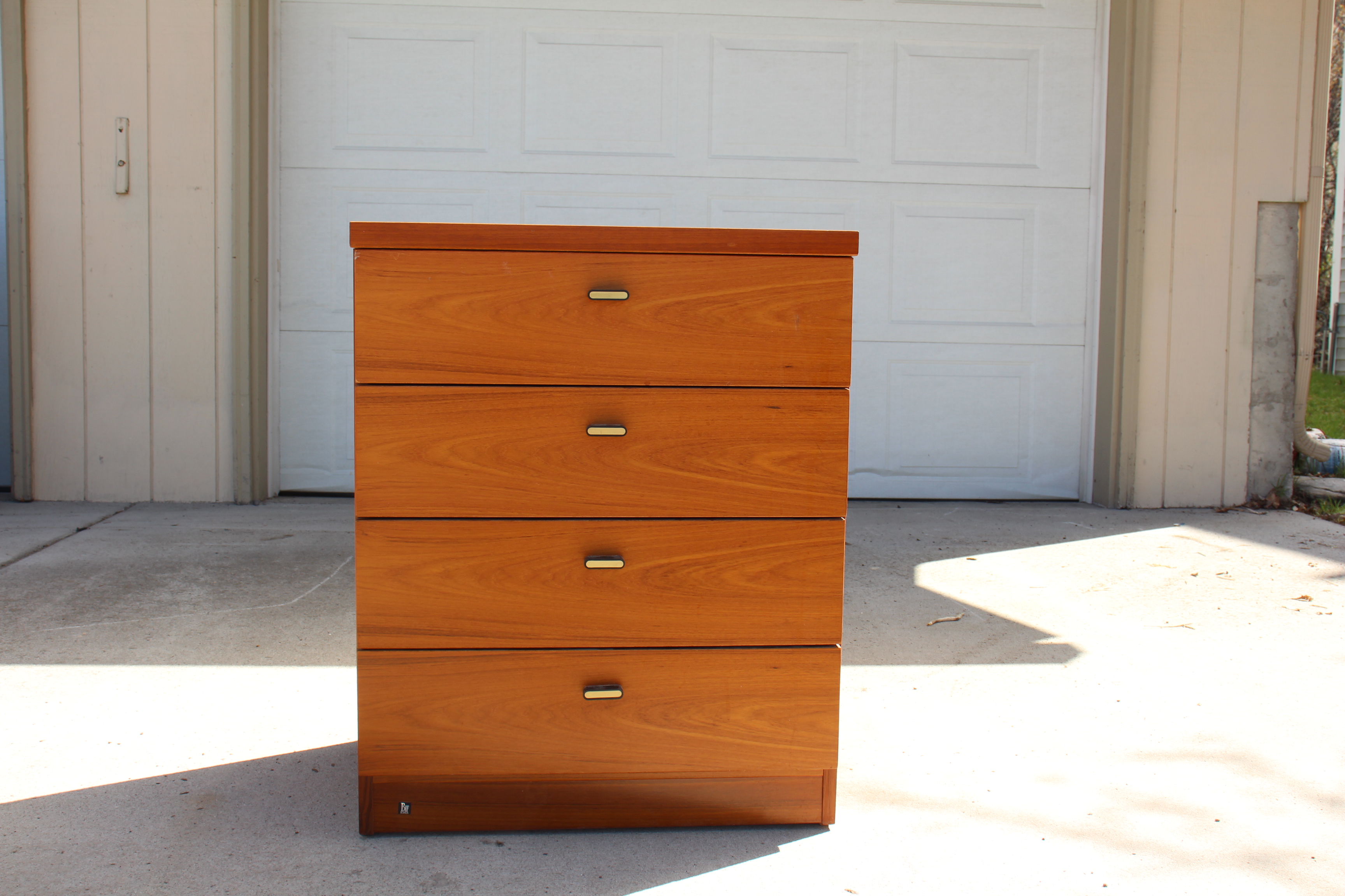 Mid-century teak dresser